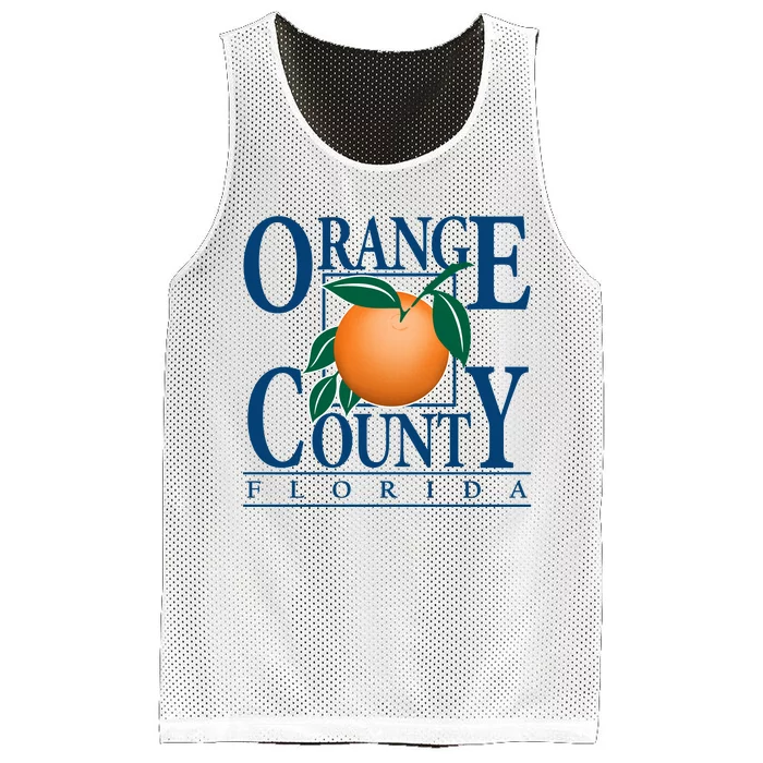 Orange County Florida Mesh Reversible Basketball Jersey Tank