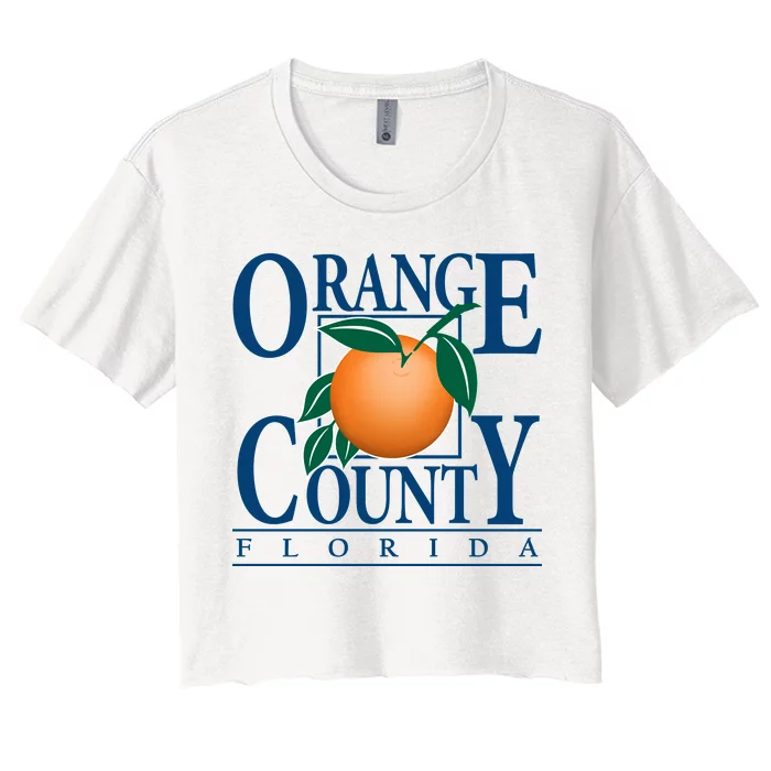 Orange County Florida Women's Crop Top Tee