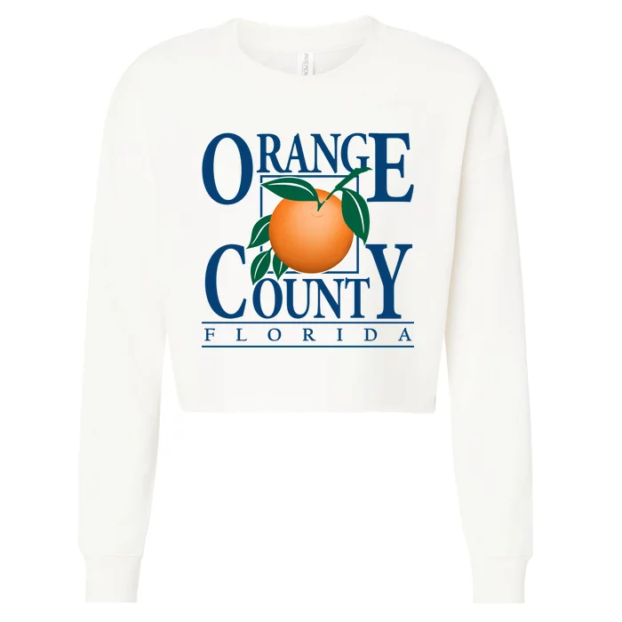 Orange County Florida Cropped Pullover Crew