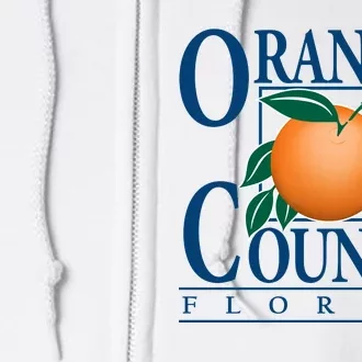 Orange County Florida Full Zip Hoodie