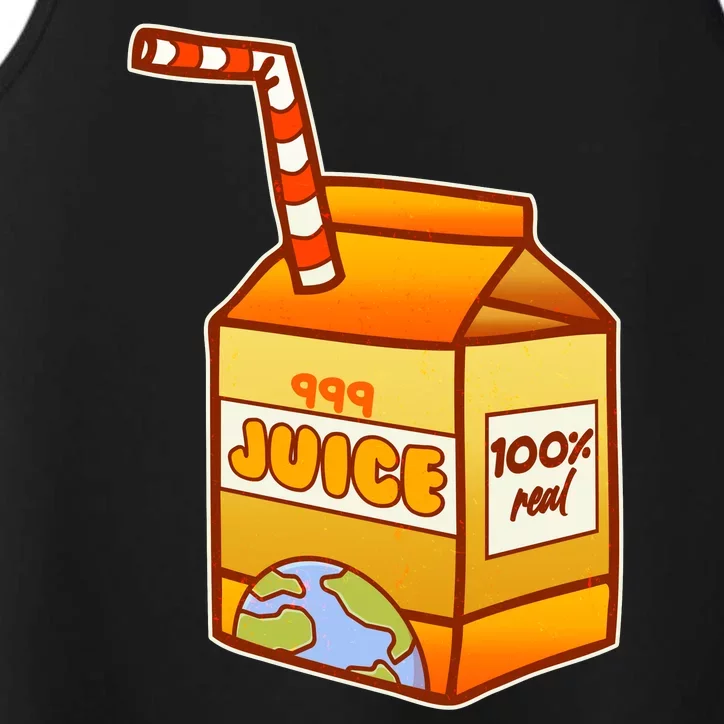 Orange Juice 999 Carton 100% Real Juice Performance Tank