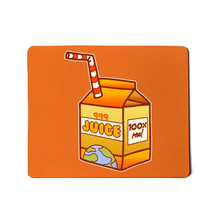 Orange Juice 999 Carton 100% Real Juice Mousepad