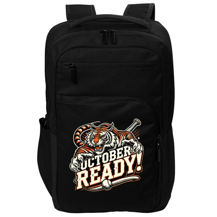 October Ready Baseball Tiger Fan Impact Tech Backpack