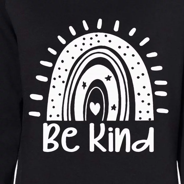 Orange Rainbow Be Kind Anti Bullying Gift Womens California Wash Sweatshirt