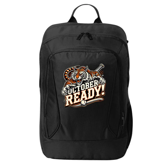 October Ready Baseball Tiger Fan City Backpack