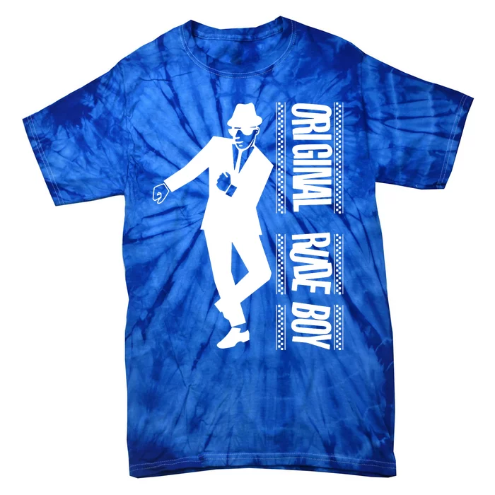 Original Rude Boy 2tone 2 Tone Ska Tie-Dye T-Shirt