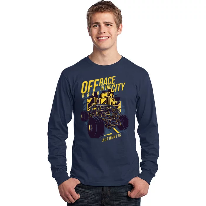 Off Road City Design Tall Long Sleeve T-Shirt