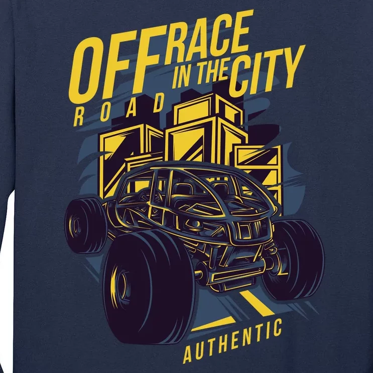 Off Road City Design Tall Long Sleeve T-Shirt