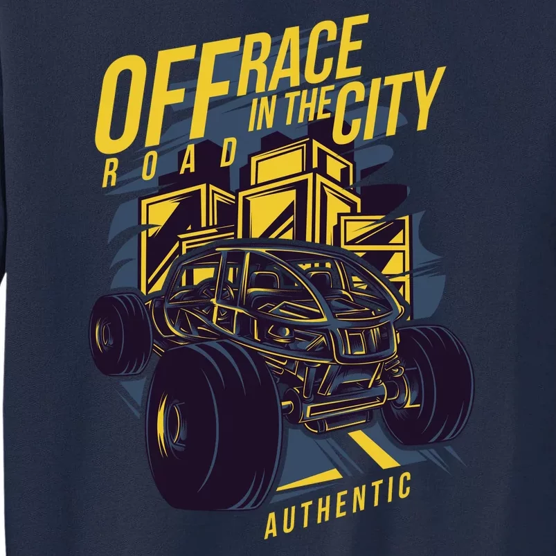 Off Road City Design Tall Sweatshirt