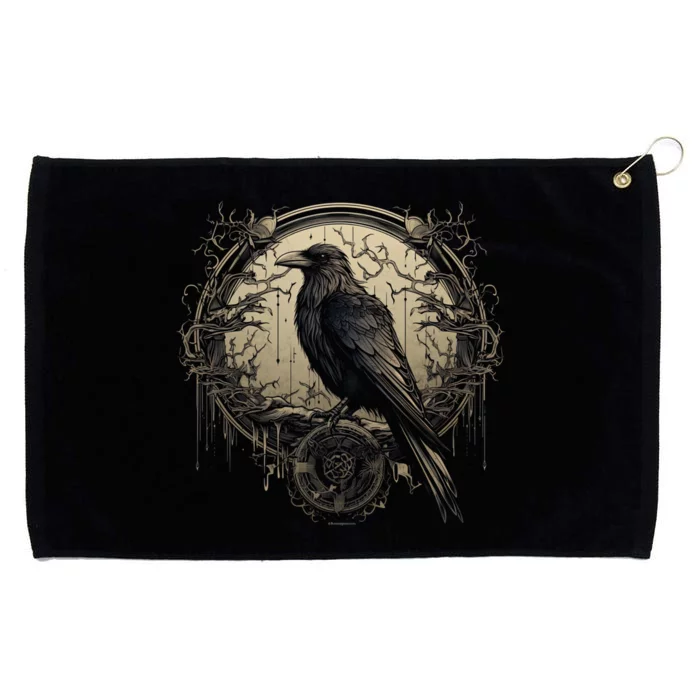 Odin Raven Celtic Viking Valhalla Pagan Norse Culture And Norsemen Designs Grommeted Golf Towel