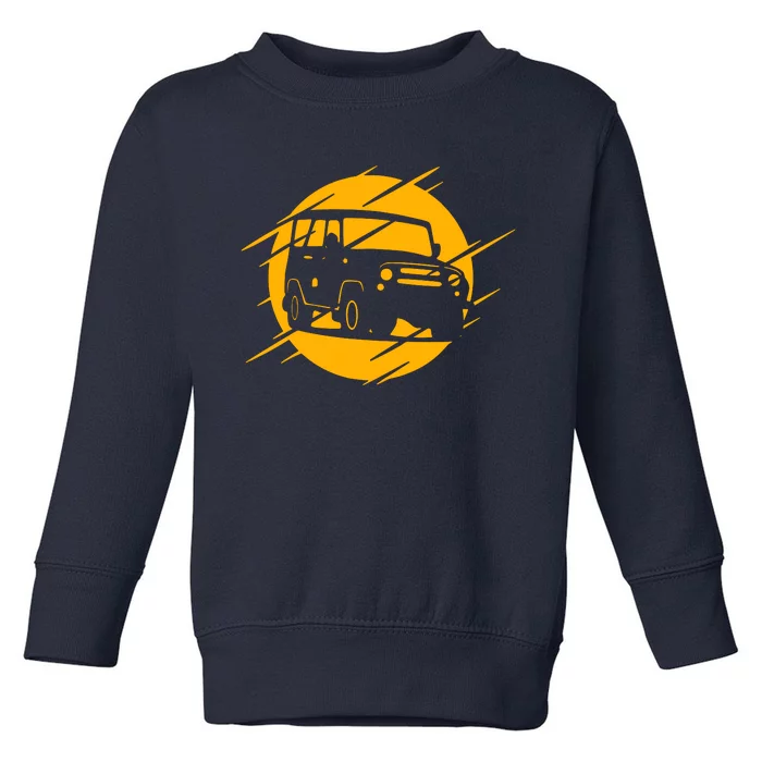 Off Road Cars Classic Toddler Sweatshirt