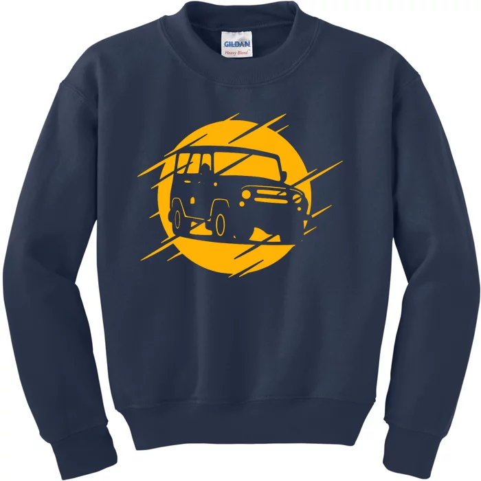 Off Road Cars Classic Kids Sweatshirt