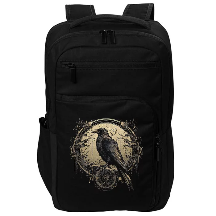 Odin Raven Celtic Viking Valhalla Pagan Impact Tech Backpack