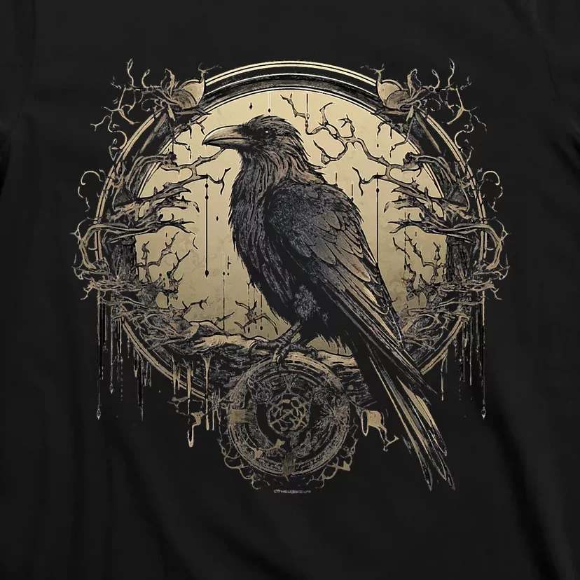 Odin Raven Celtic Viking Valhalla Pagan T-Shirt