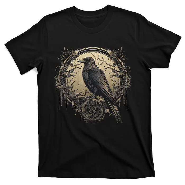 Odin Raven Celtic Viking Valhalla Pagan T-Shirt