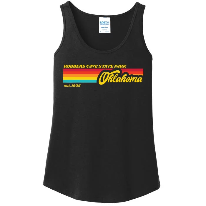 Oklahoma Robbers Cave State Park Ladies Essential Tank