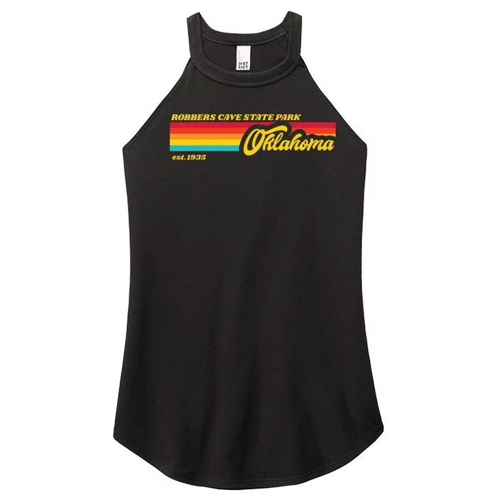 Oklahoma Robbers Cave State Park Women’s Perfect Tri Rocker Tank