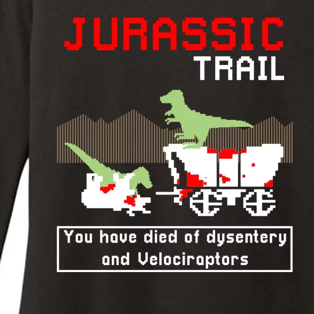 Oregon Jurassic Trail Womens CVC Long Sleeve Shirt