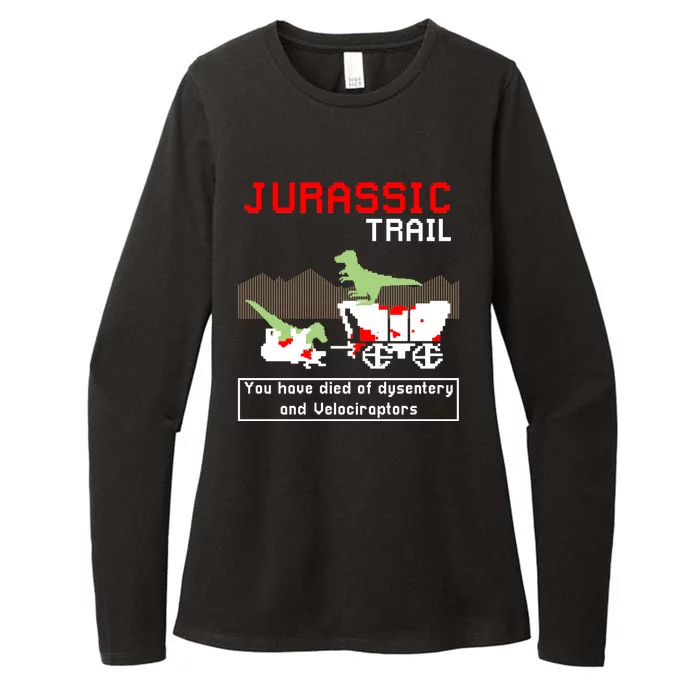 Oregon Jurassic Trail Womens CVC Long Sleeve Shirt