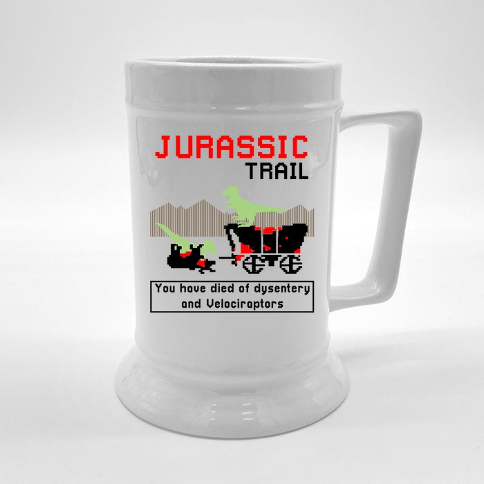 Oregon Jurassic Trail Front & Back Beer Stein