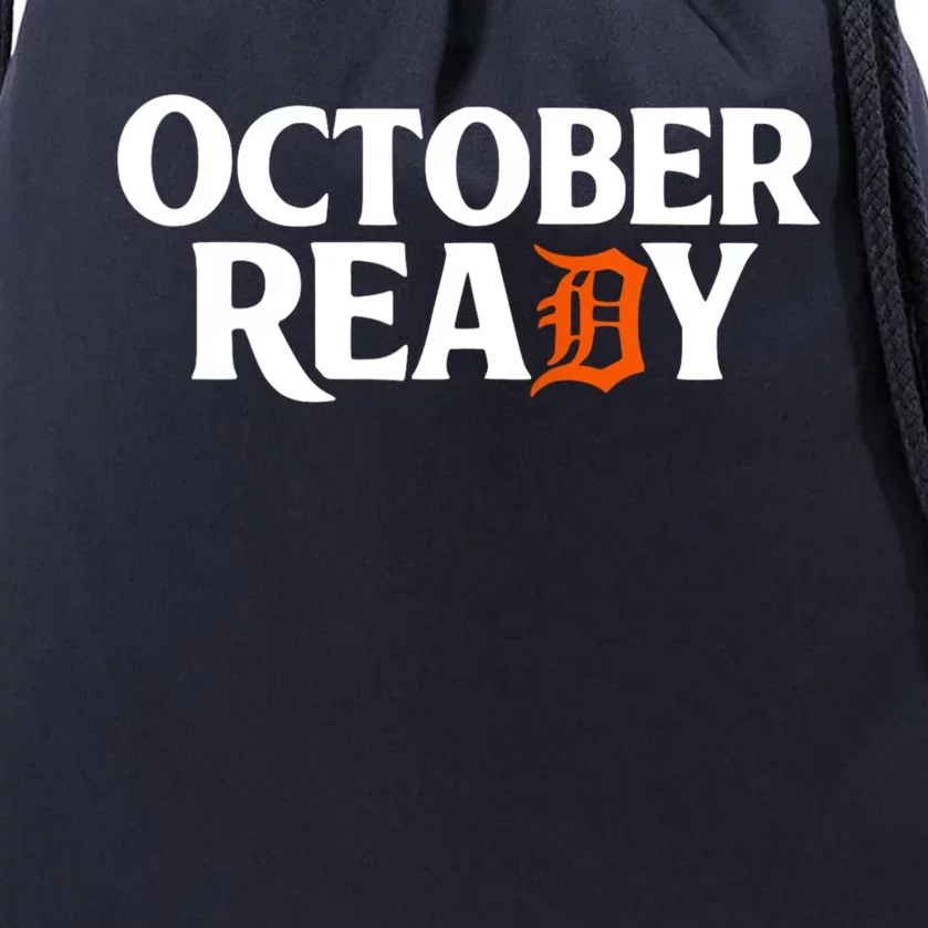 October Ready Funny Drawstring Bag