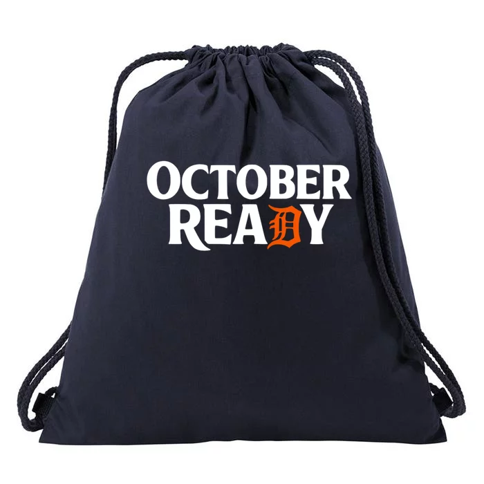 October Ready Funny Drawstring Bag