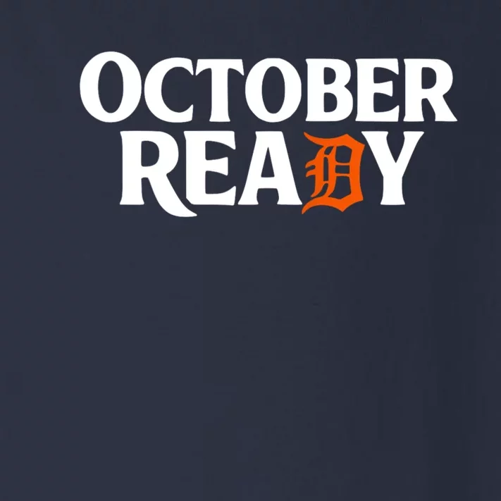 October Ready Funny Toddler Long Sleeve Shirt