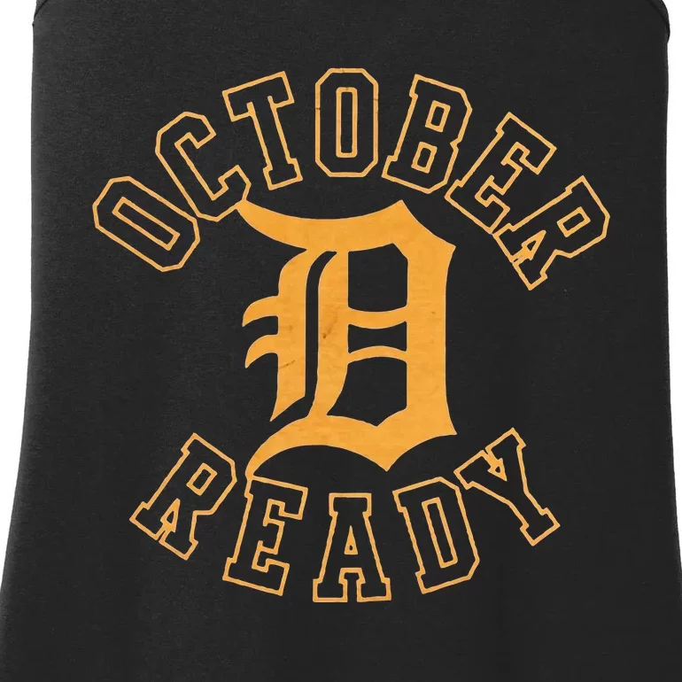 October Ready Funny For Ready Tiger Ladies Essential Tank