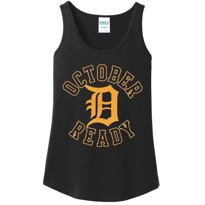 October Ready Funny For Ready Tiger Ladies Essential Tank