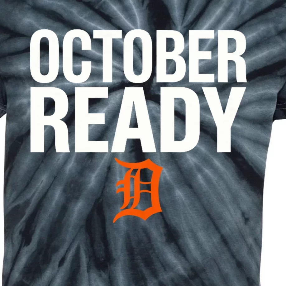 October Ready Funny For Ready Tiger Kids Tie-Dye T-Shirt