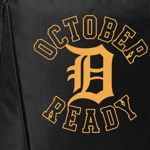 October Ready Funny For Ready Tiger City Backpack