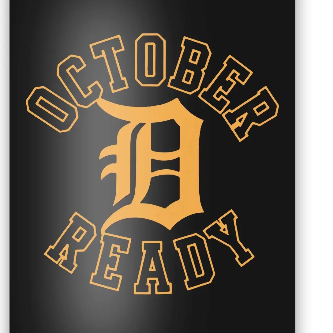 October Ready Funny For Ready Tiger Poster