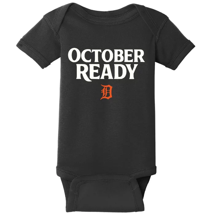 October Ready Funny For Ready Tiger Baby Bodysuit