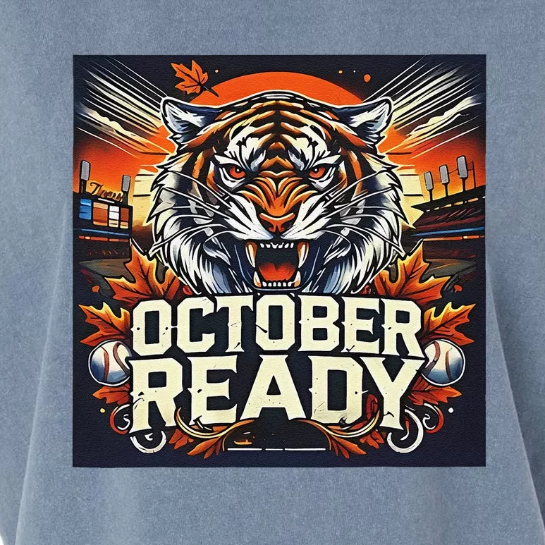 October Ready Funny For Ready Tiger Gift Garment-Dyed Women's Muscle Tee