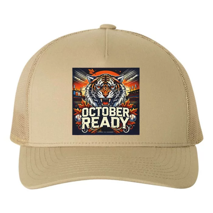 October Ready Funny For Ready Tiger Gift Yupoong Adult 5-Panel Trucker Hat