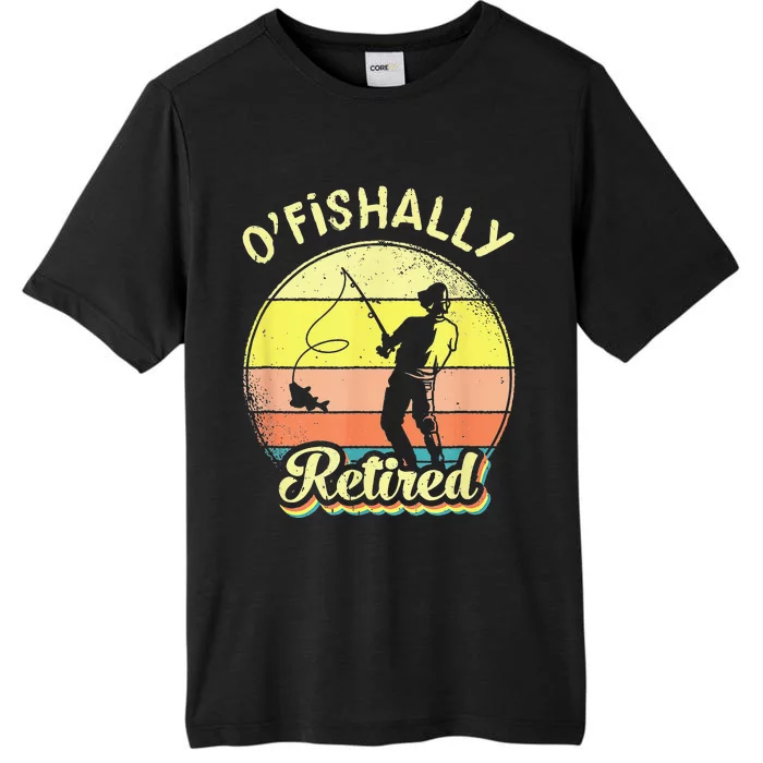 Ofishally Retired Fishing Retirement ChromaSoft Performance T-Shirt