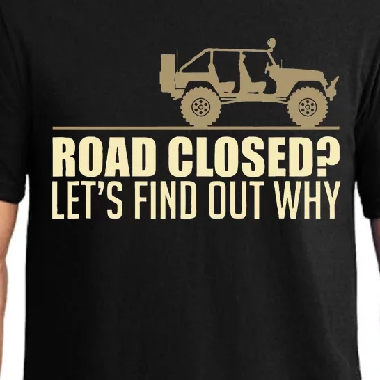 Off Road Funny Suv Offroading Dirt Race Pajama Set