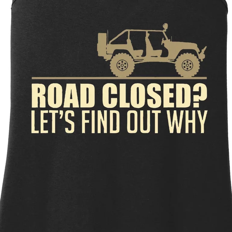 Off Road Funny Suv Offroading Dirt Race Ladies Essential Tank