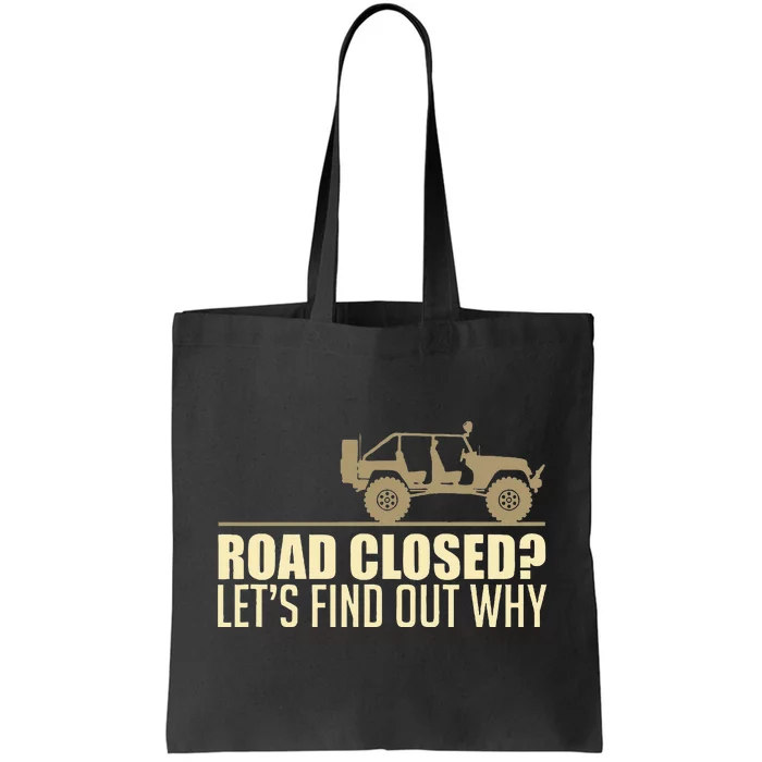 Off Road Funny Suv Offroading Dirt Race Tote Bag