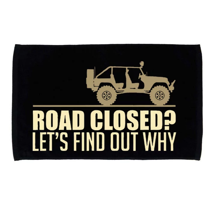 Off Road Funny Suv Offroading Dirt Race Microfiber Hand Towel