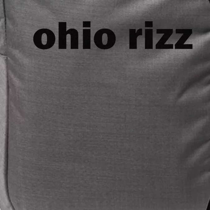 Ohio Rizz Funny Viral Influencer Brain Rot Rizzler Sigma Impact Tech Backpack