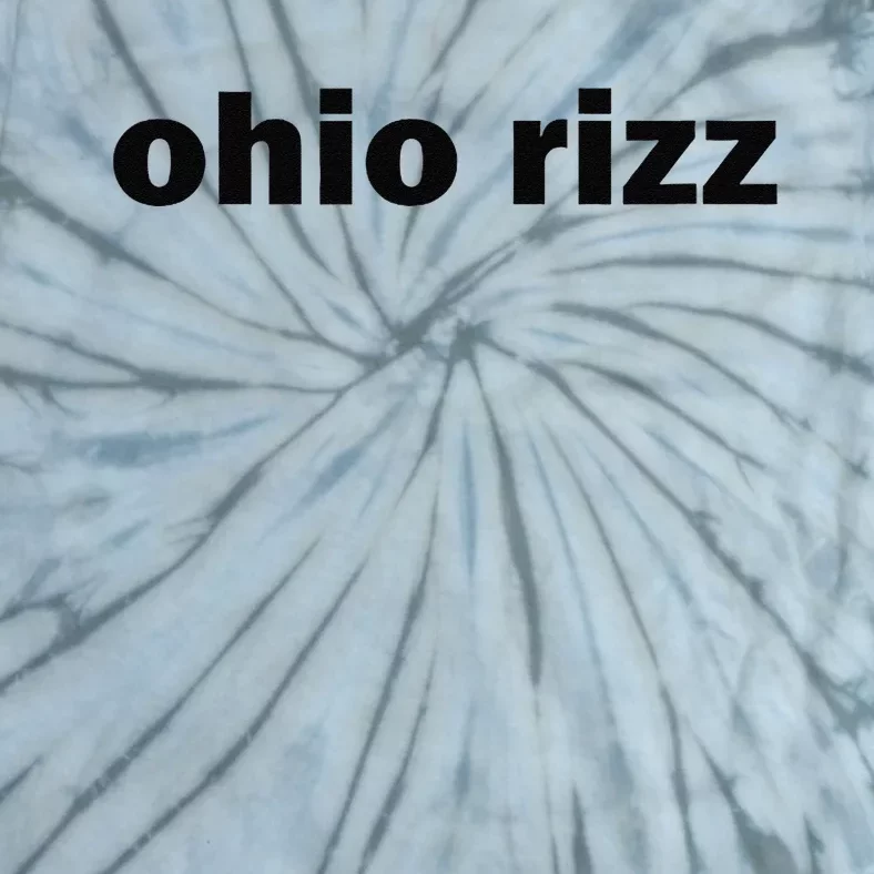 Ohio Rizz Funny Viral Influencer Brain Rot Rizzler Sigma Tie-Dye T-Shirt