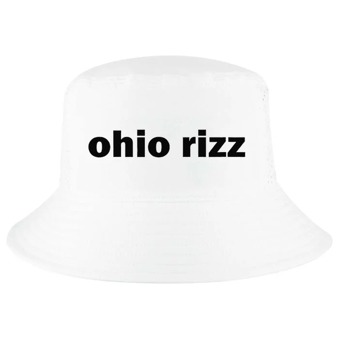 Ohio Rizz Funny Viral Influencer Brain Rot Rizzler Sigma Cool Comfort Performance Bucket Hat