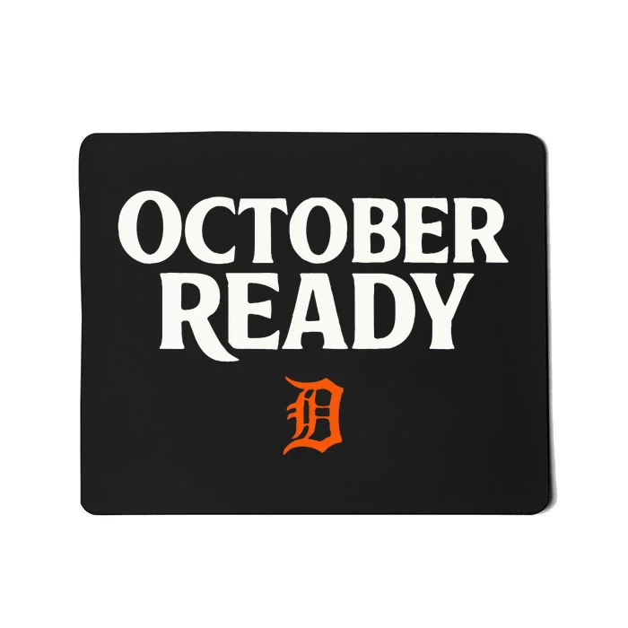 October Ready Funny Ready Tiger Mousepad