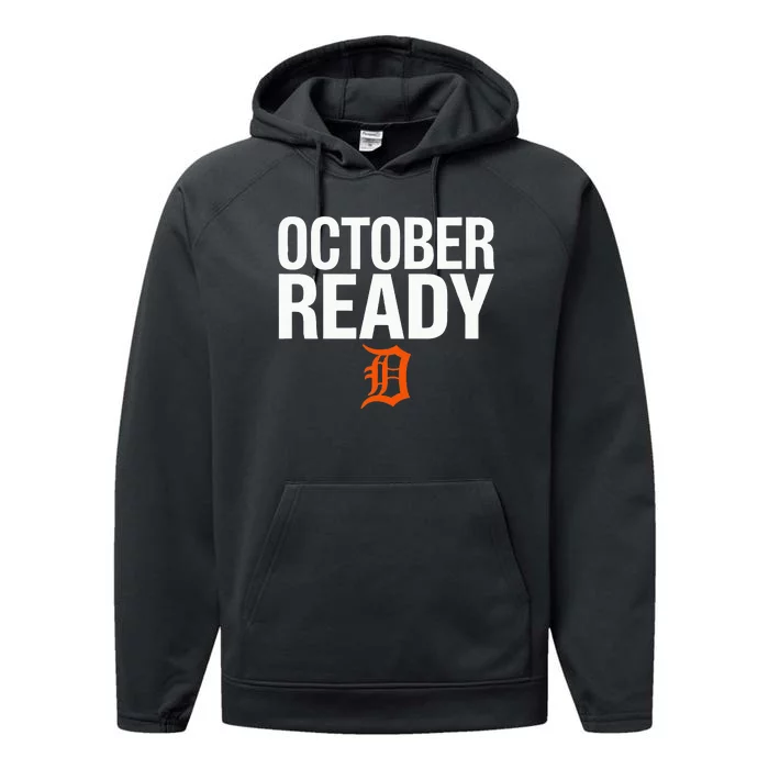 October Ready Funny For Ready Tiger Performance Fleece Hoodie