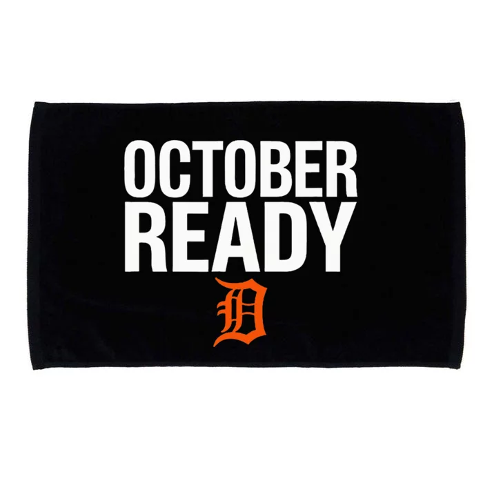 October Ready Funny For Ready Tiger Microfiber Hand Towel