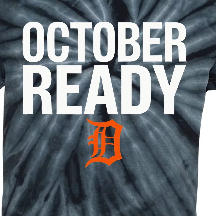 October Ready Funny For Ready Tiger Kids Tie-Dye T-Shirt