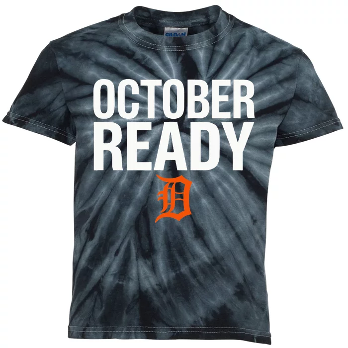 October Ready Funny For Ready Tiger Kids Tie-Dye T-Shirt