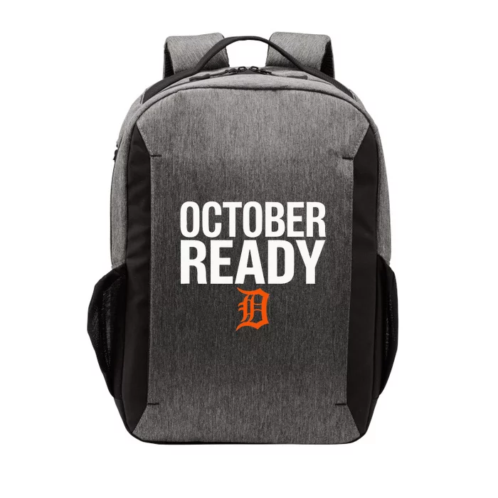 October Ready Funny For Ready Tiger Vector Backpack