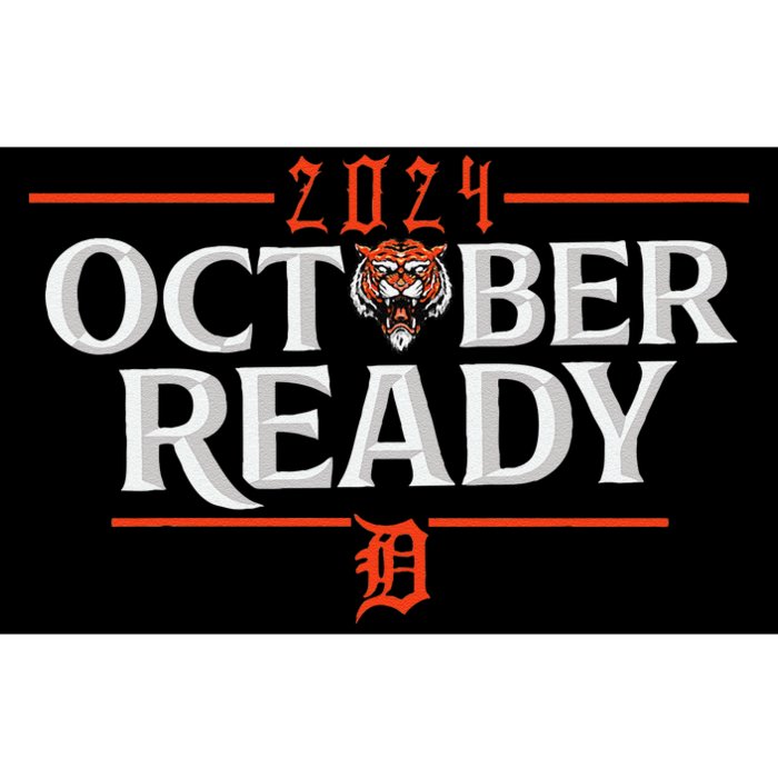 October Ready Funny For Ready Tiger Bumper Sticker